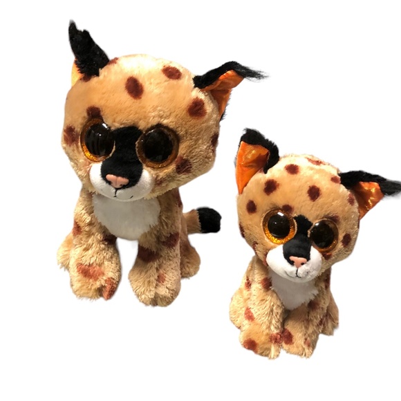 Ty Toys Buckwheat The Lnyx Beanie Boo Set 6 Inch 9 Inch Poshmark